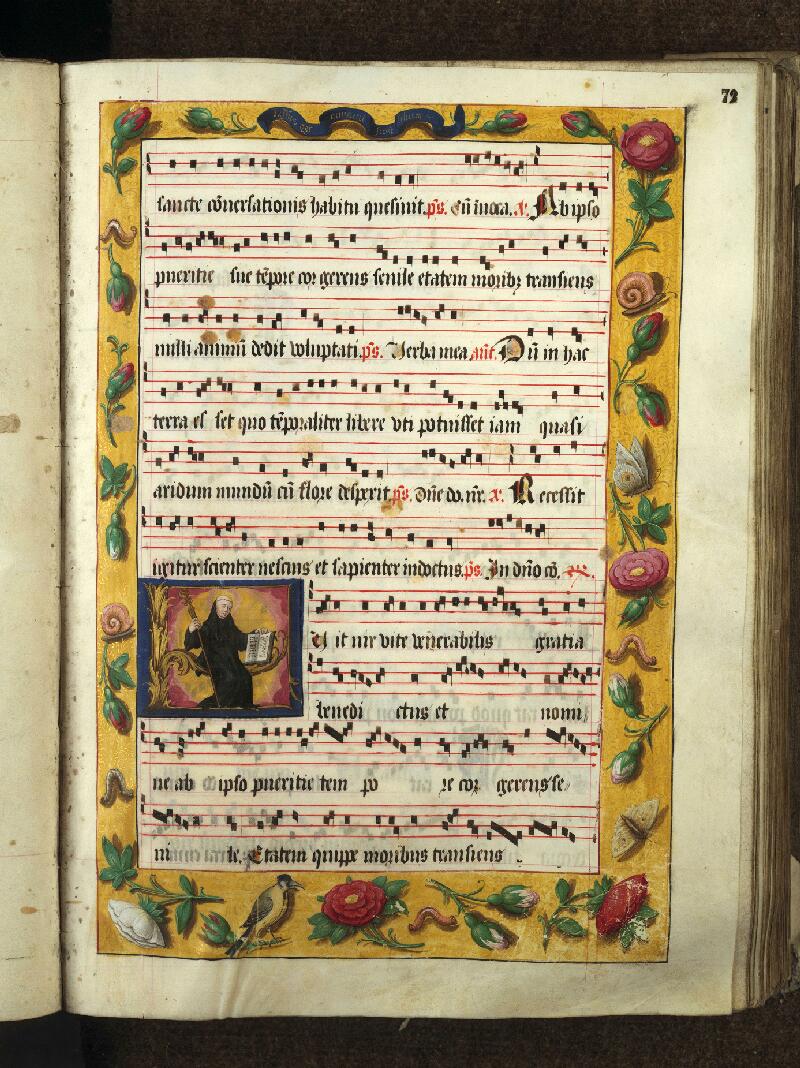 Douai, Bibl. mun., ms. 0118, f. 072 - vue 1