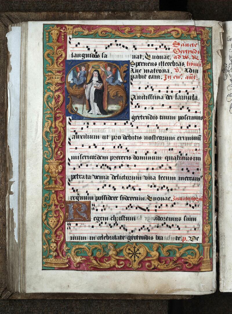 Douai, Bibl. mun., ms. 0121, f. 068 bis v - vue 1