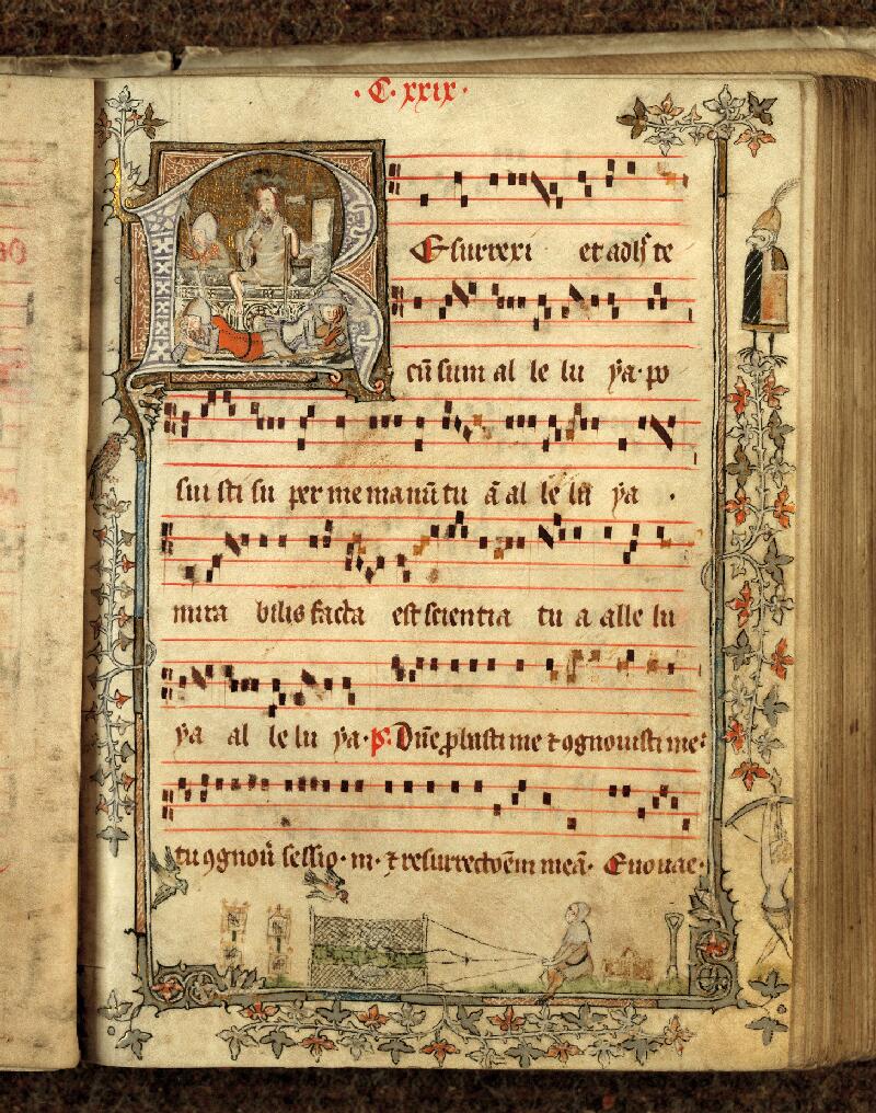 Douai, Bibl. mun., ms. 0132, f. 129 - vue 1