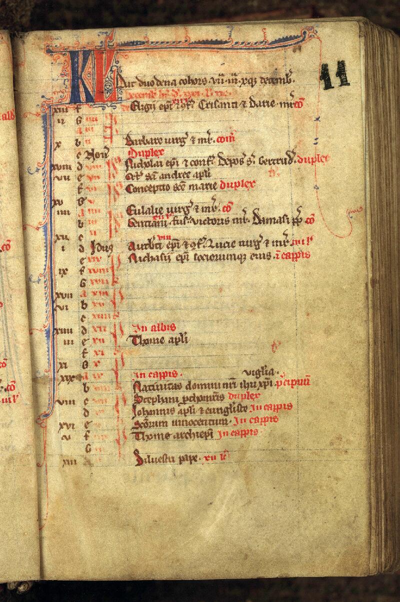 Douai, Bibl. mun., ms. 0142, f. 011 - vue 2