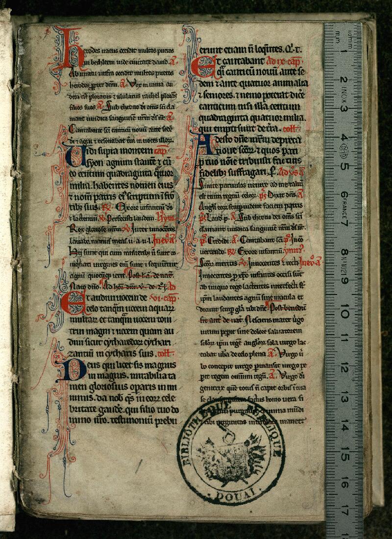 Douai, Bibl. mun., ms. 0153, f. 001 - vue 1