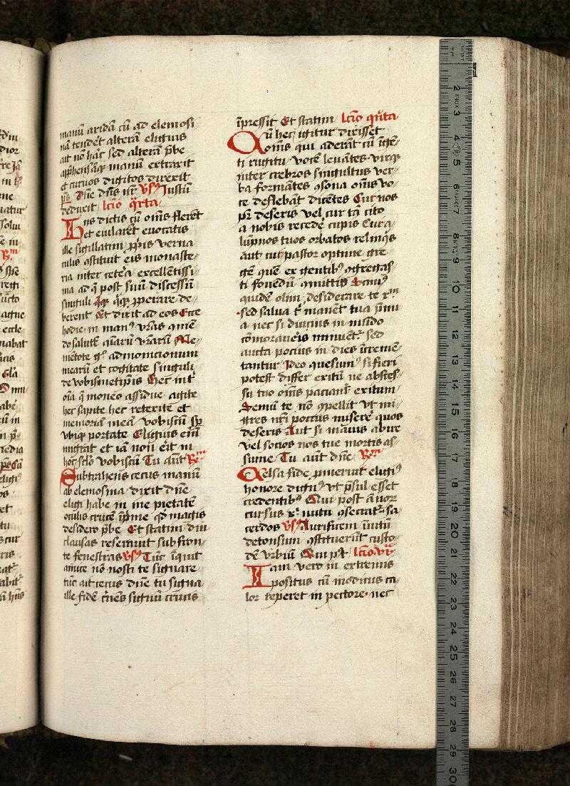 Douai, Bibl. mun., ms. 0163, f. 321 - vue 1