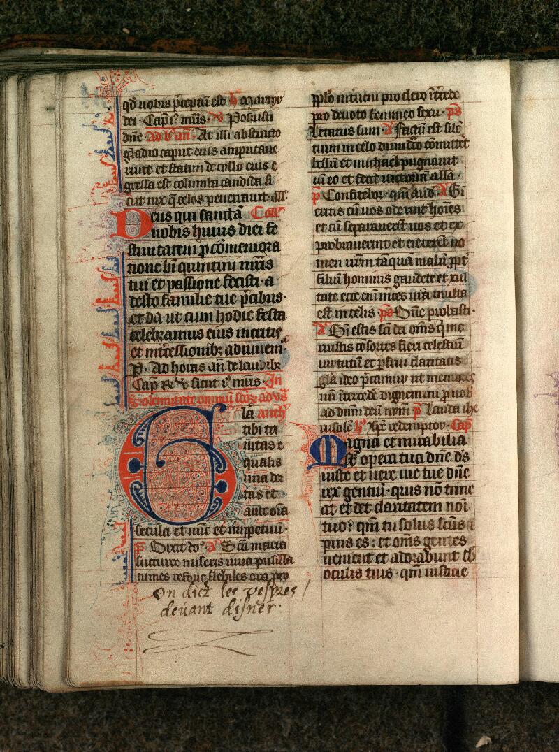 Douai, Bibl. mun., ms. 0164, t. II, f. 191v