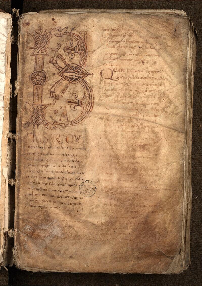 Douai, Bibl. mun., ms. 0170, f. 001 - vue 2