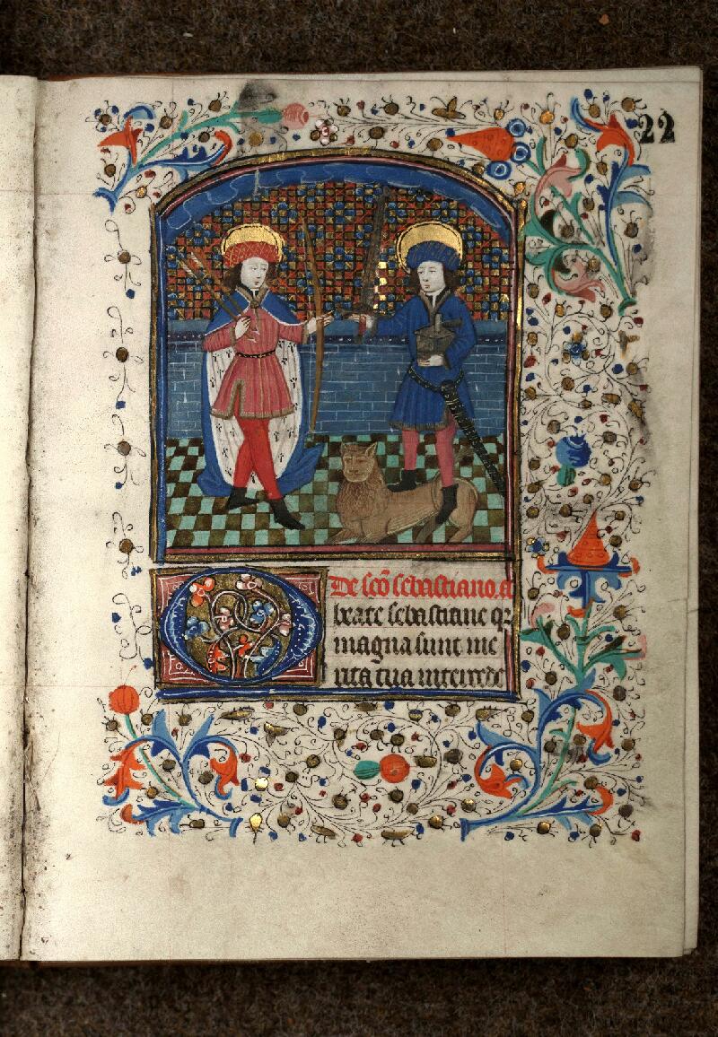 Douai, Bibl. mun., ms. 0181, t. II, f. 022 - vue 1