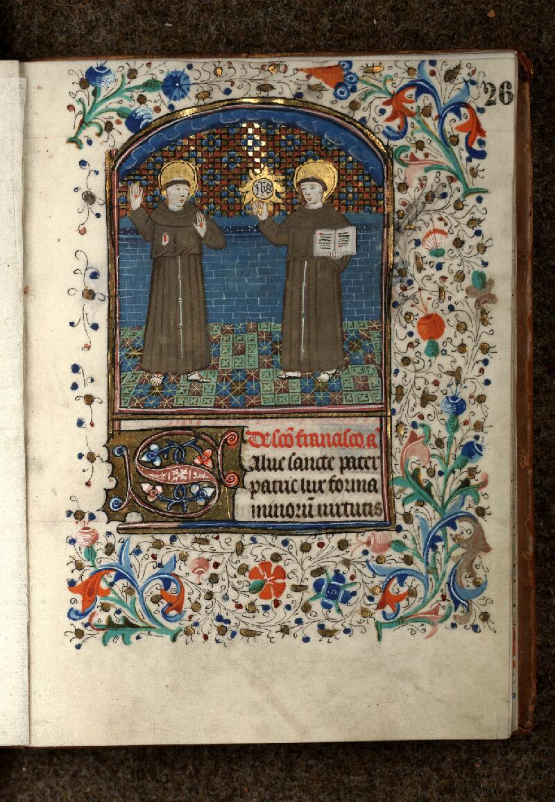 Douai, Bibl. mun., ms. 0181, t. II, f. 026 - vue 1