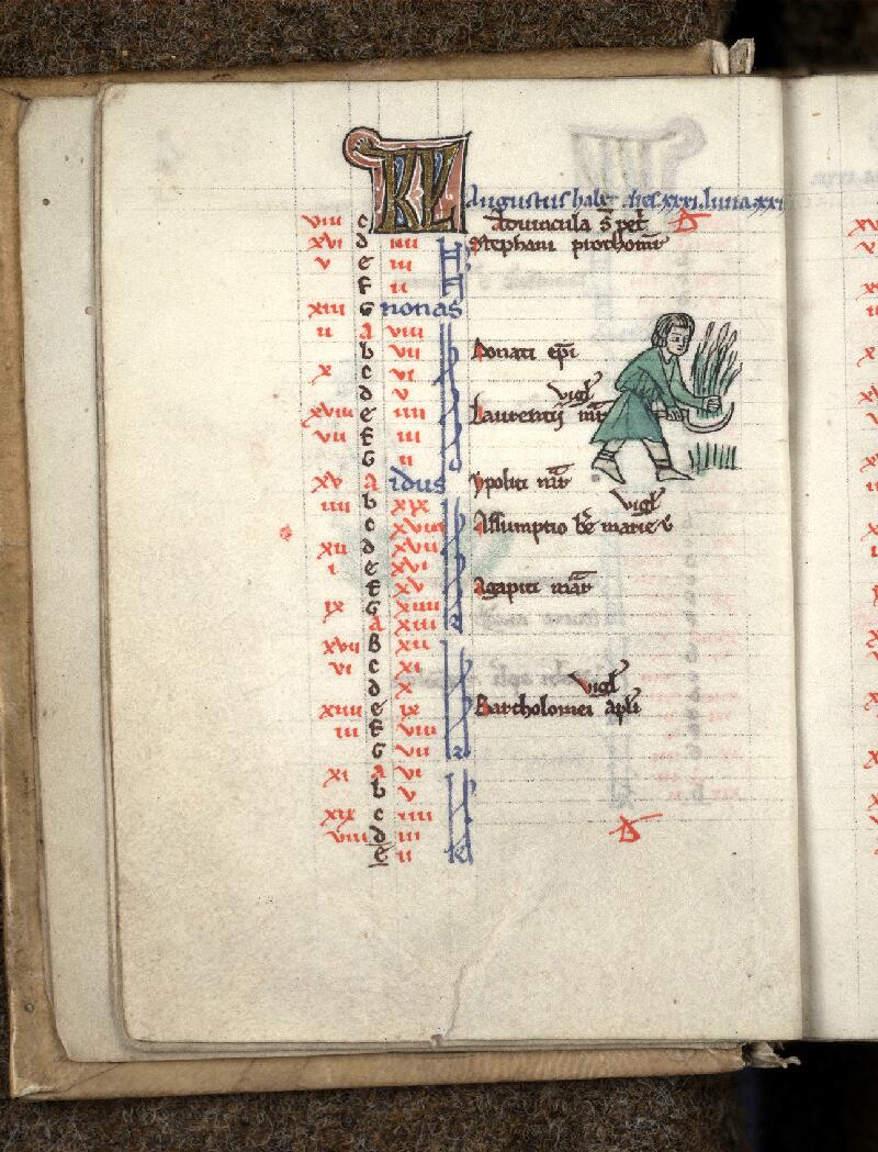 Douai, Bibl. mun., ms. 0186, f. 004v - vue 1