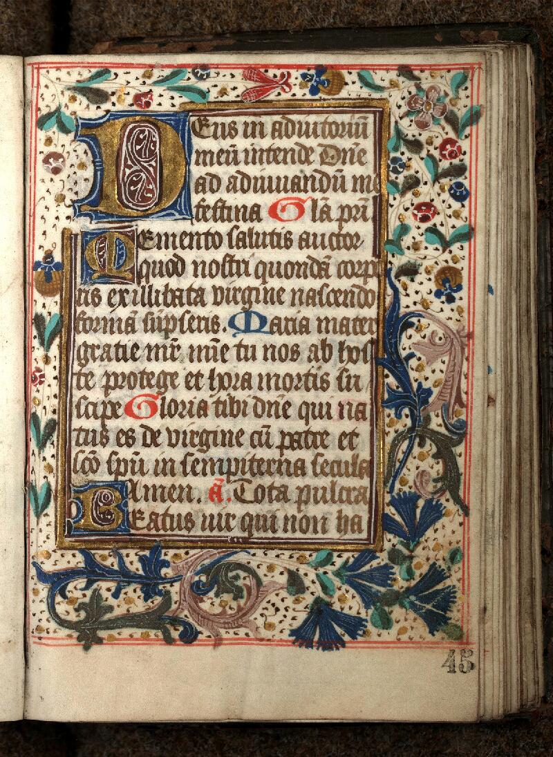 Douai, Bibl. mun., ms. 0191, f. 045