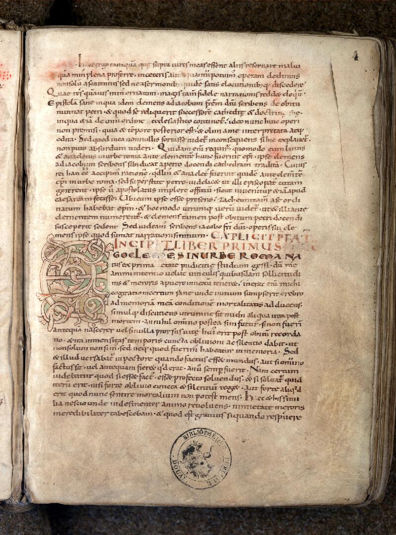 Douai, Bibl. mun., ms. 0200, f. 004 - vue 2