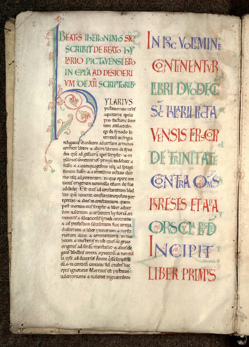 Douai, Bibl. mun., ms. 0220, f. 002v - vue 2
