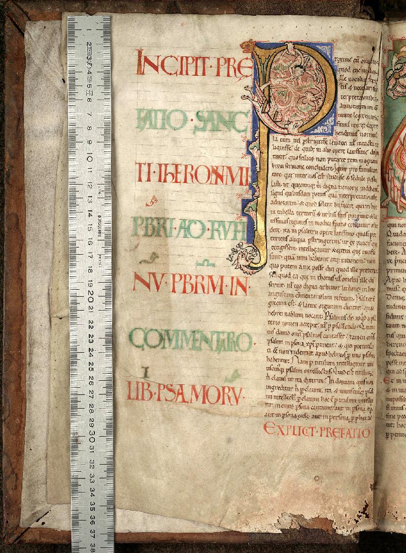 Douai, Bibl. mun., ms. 0232, f. 001v - vue 1