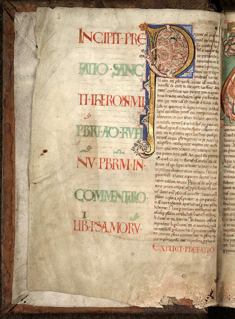 Douai, Bibl. mun., ms. 0232, f. 001v - vue 2