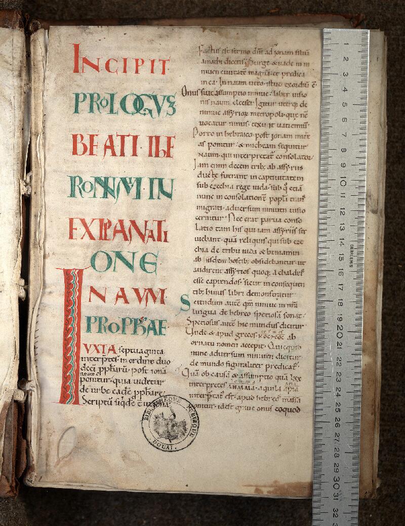 Douai, Bibl. mun., ms. 0239, t. II, f. 001 - vue 1