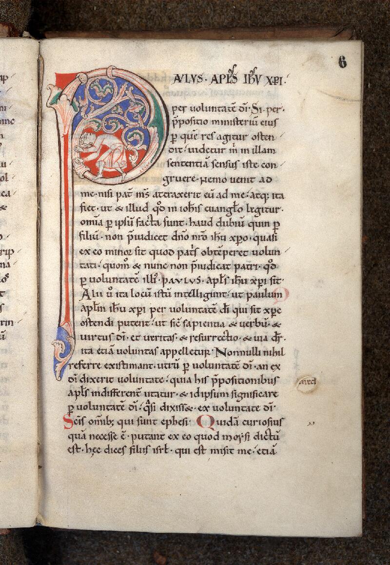Douai, Bibl. mun., ms. 0241, f. 006 - vue 1
