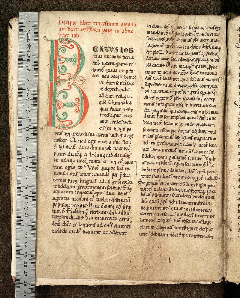 Douai, Bibl. mun., ms. 0300, f. 001v - vue 1