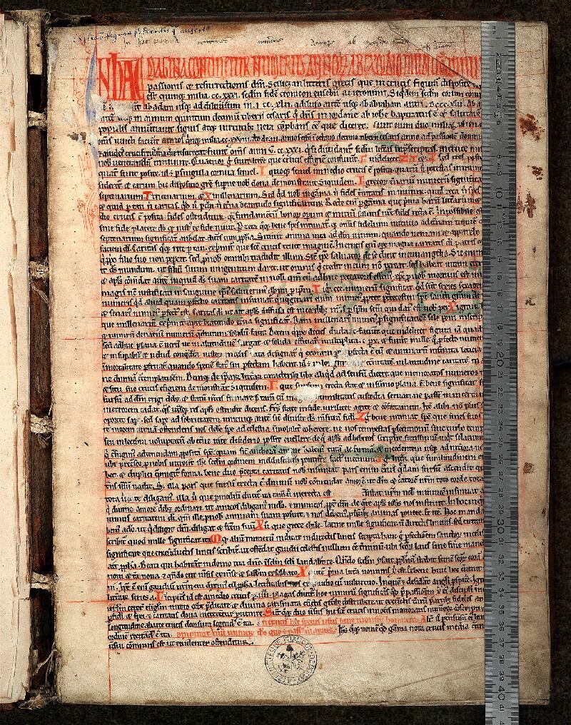 Douai, Bibl. mun., ms. 0341, f. 000A - vue 1