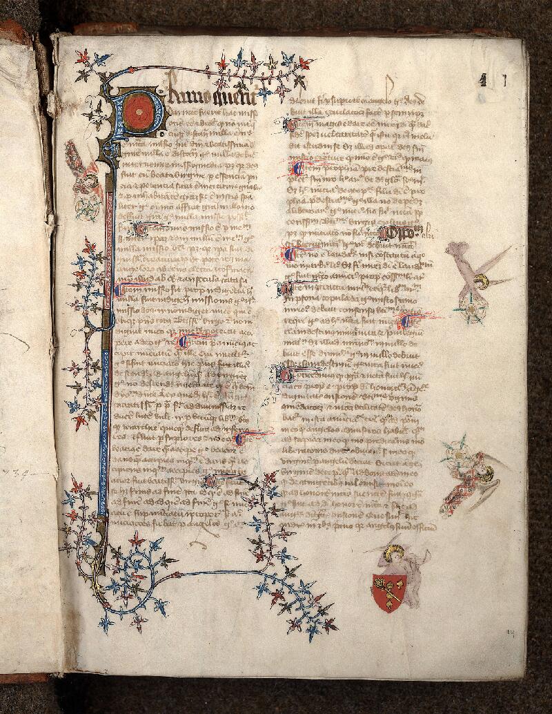 Douai, Bibl. mun., ms. 0355, f. 004 - vue 1