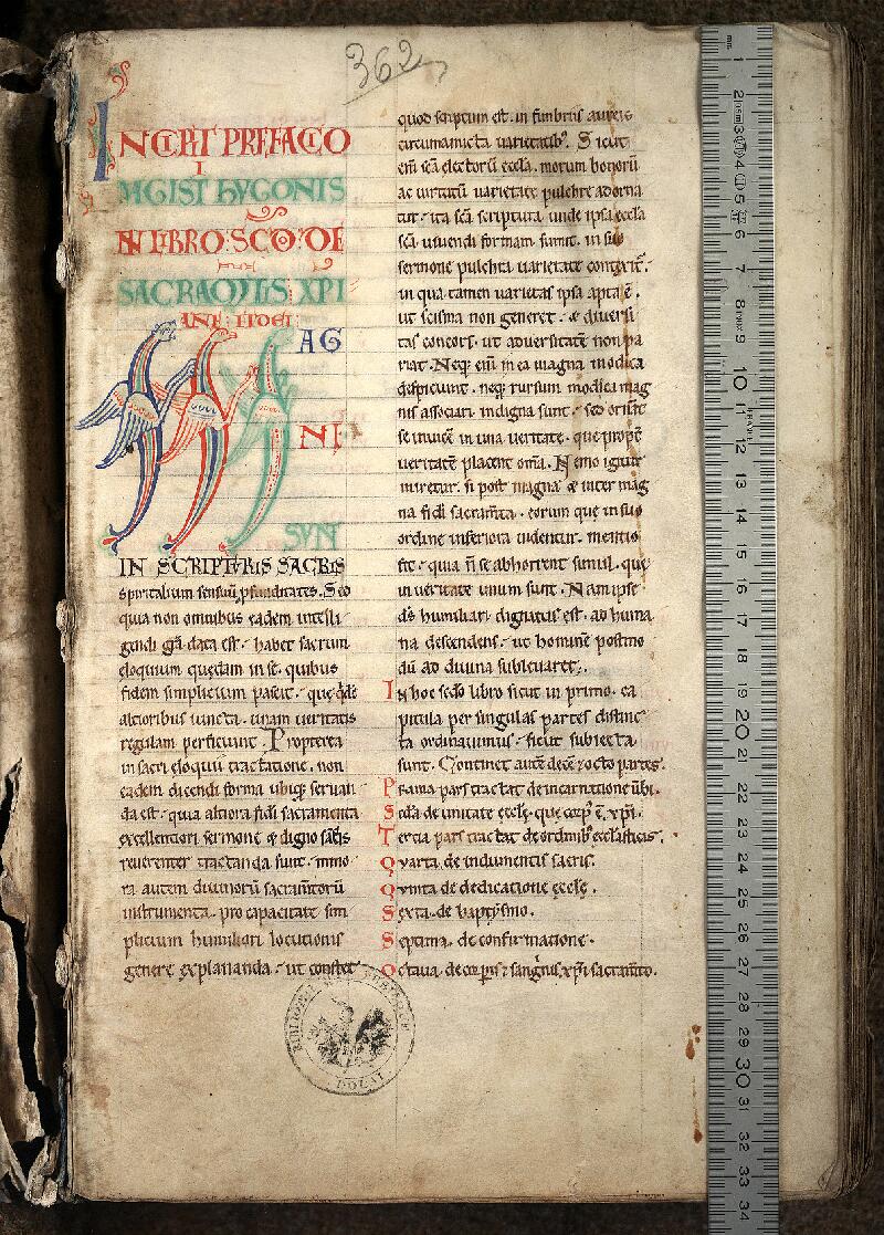 Douai, Bibl. mun., ms. 0362, t. II, f. 001 - vue 1
