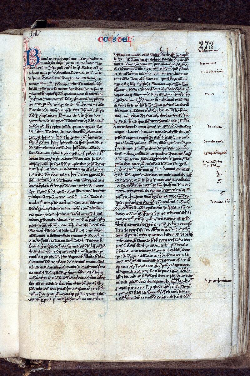 Douai, Bibl. mun., ms. 0402, t. I, f. 273