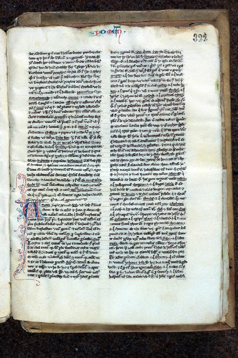 Douai, Bibl. mun., ms. 0402, t. II, f. 322