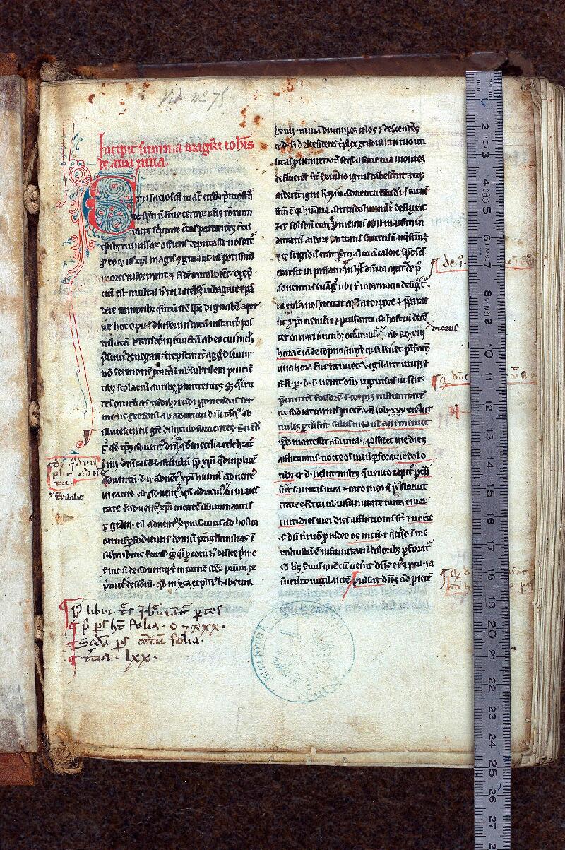 Douai, Bibl. mun., ms. 0430, A f. 001 - vue 1