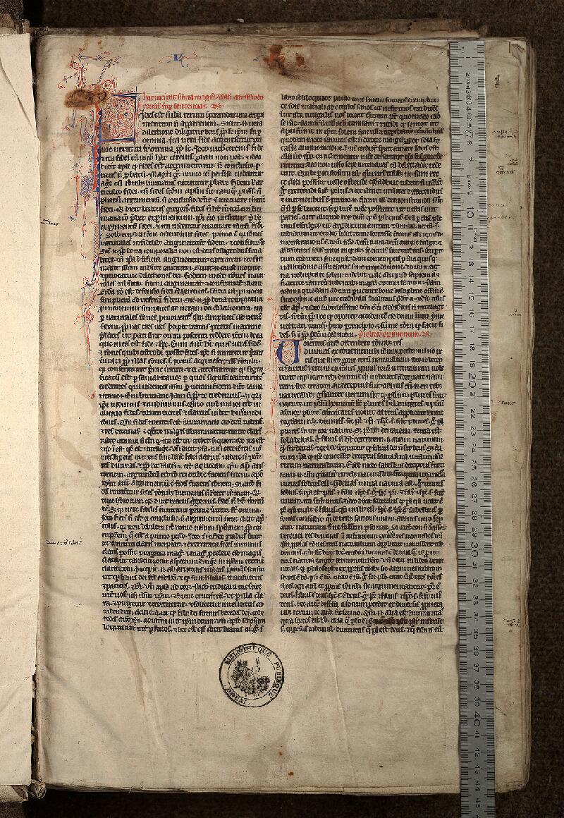 Douai, Bibl. mun., ms. 0431, f. 001 - vue 1