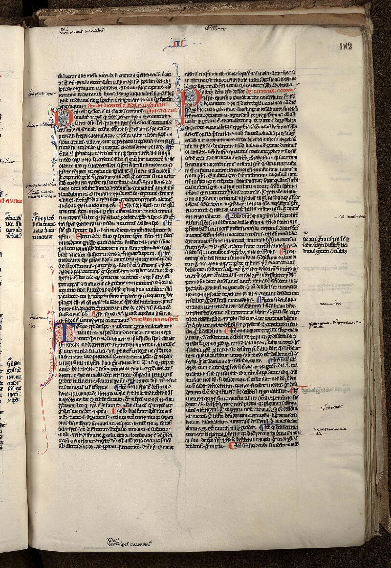 Douai, Bibl. mun., ms. 0431, f. 182