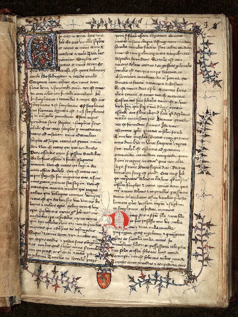 Douai, Bibl. mun., ms. 0454, f. 001 - vue 2