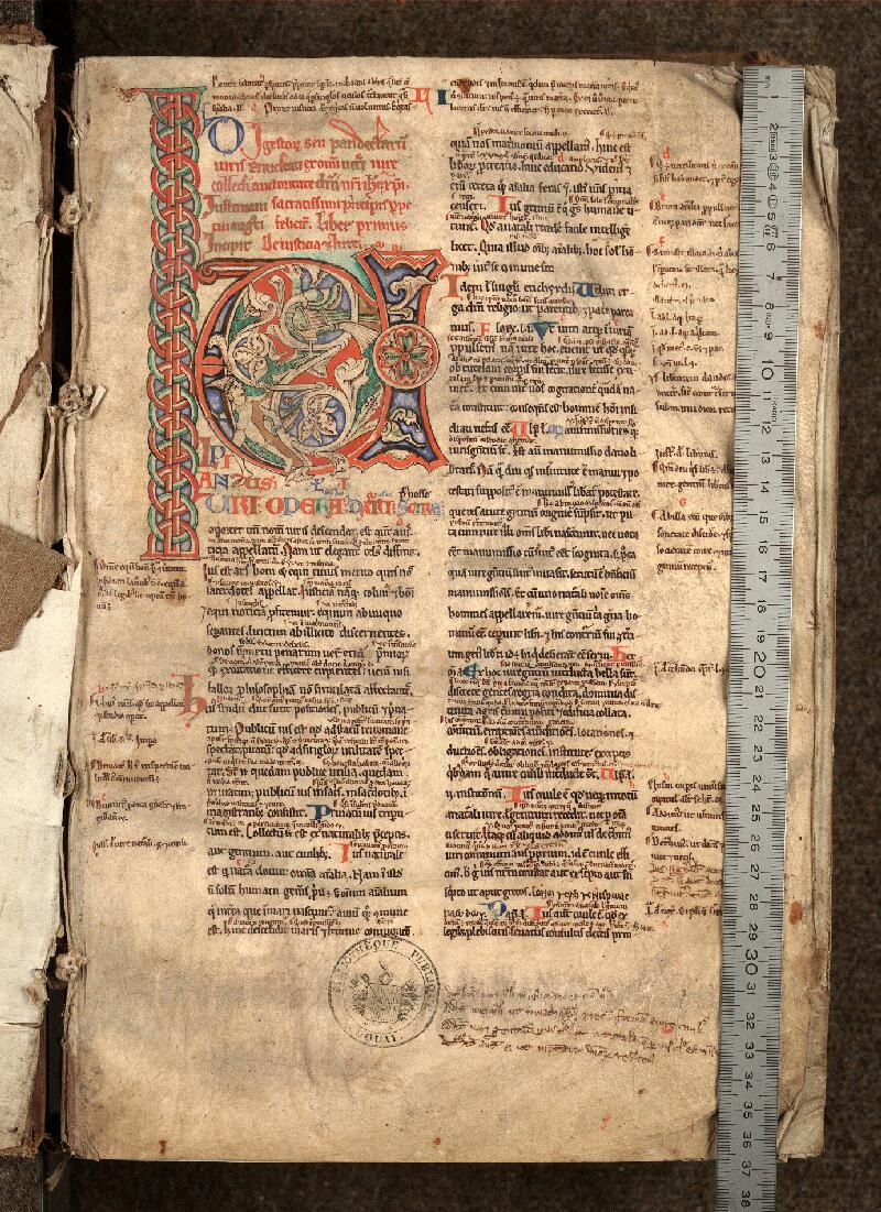 Douai, Bibl. mun., ms. 0576, f. 001 - vue 1