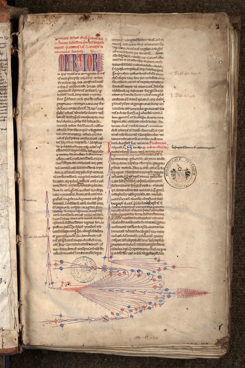 Douai, Bibl. mun., ms. 0579, f. 002 - vue 2