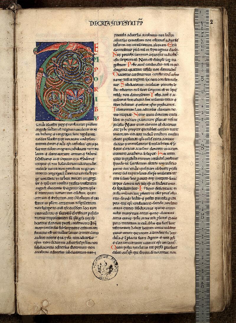 Douai, Bibl. mun., ms. 0582, t. II, f. 002 - vue 1