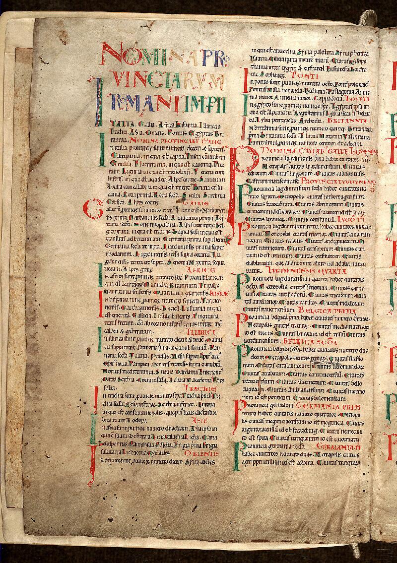 Douai, Bibl. mun., ms. 0583, f. 001v - vue 2