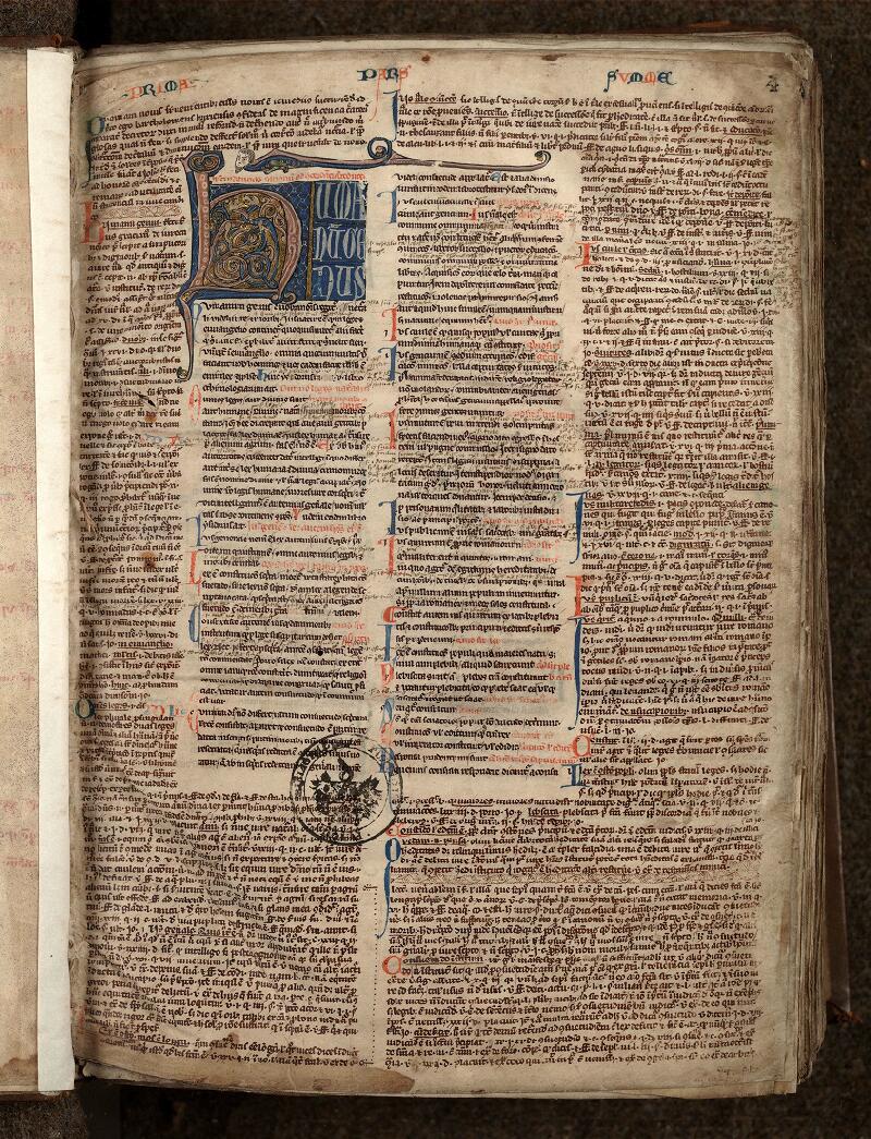 Douai, Bibl. mun., ms. 0585, f. 004 - vue 2