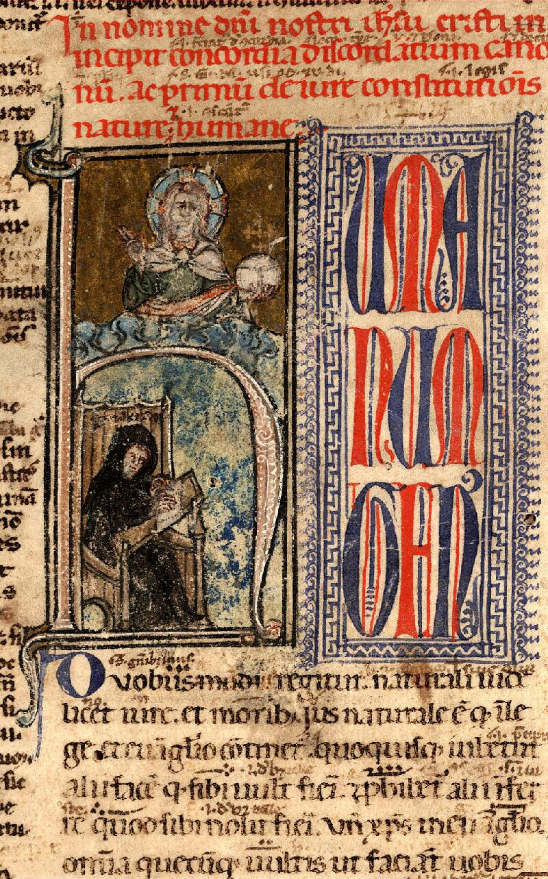 Douai, Bibl. mun., ms. 0586, f. 001 - vue 3