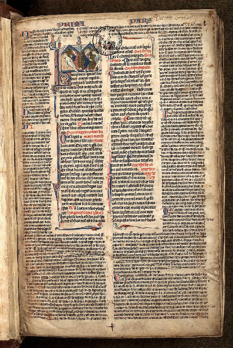 Douai, Bibl. mun., ms. 0588, f. 001 - vue 2