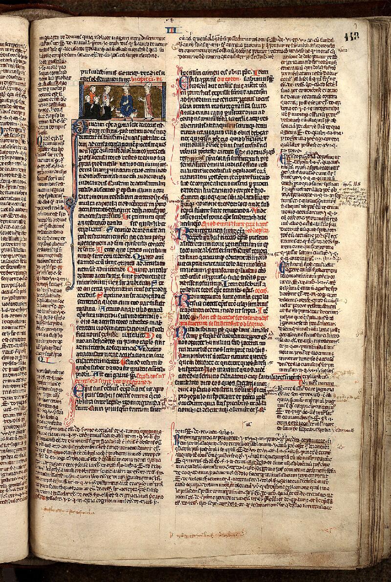 Douai, Bibl. mun., ms. 0588, f. 113 - vue 1