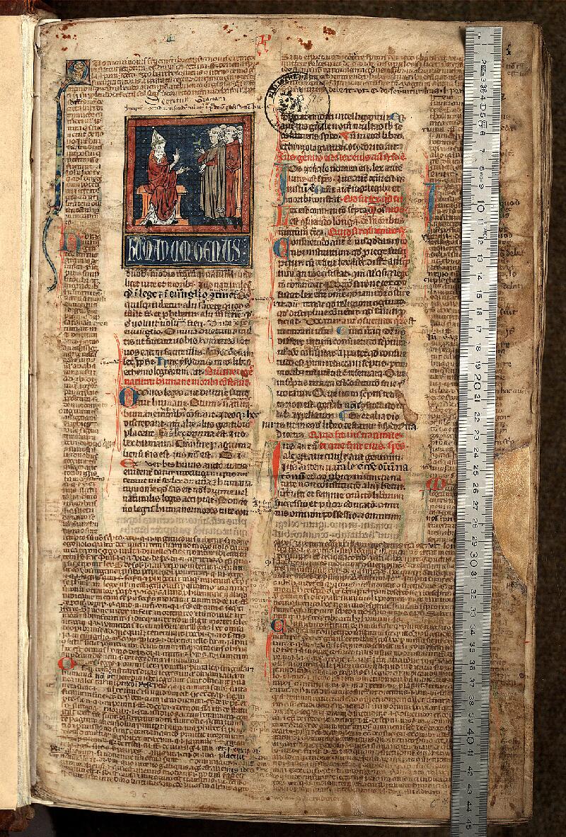 Douai, Bibl. mun., ms. 0589, f. 001 - vue 1