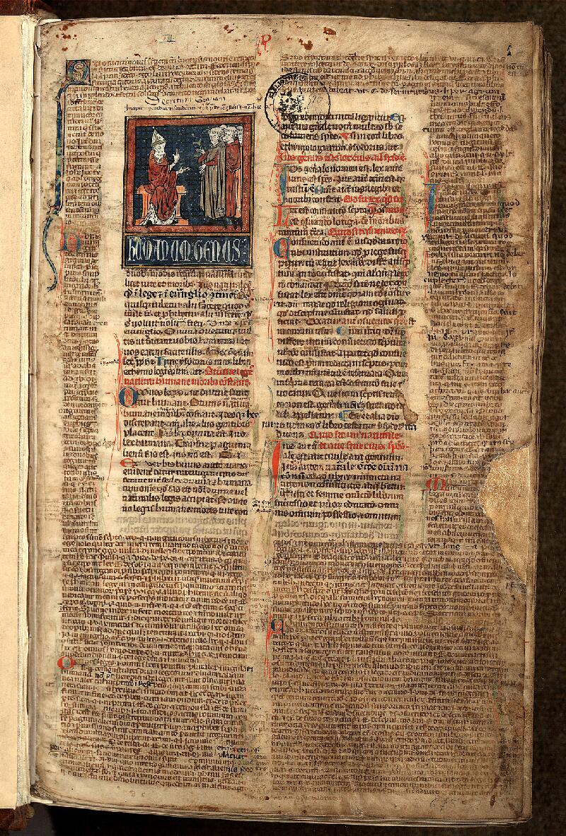 Douai, Bibl. mun., ms. 0589, f. 001 - vue 2