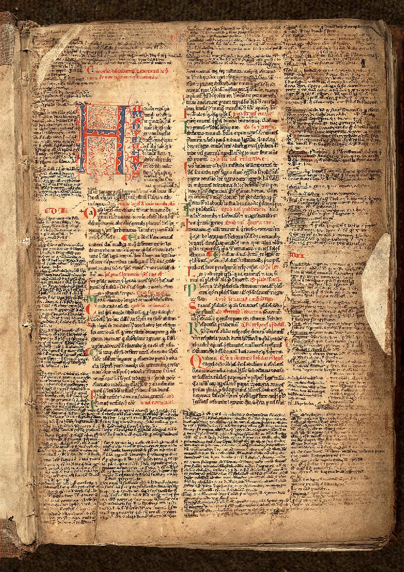 Douai, Bibl. mun., ms. 0591, f. 001 - vue 2