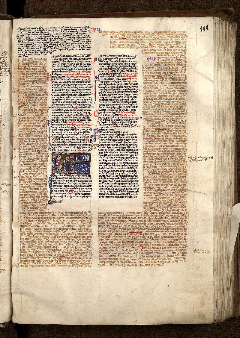 Douai, Bibl. mun., ms. 0592, f. 111 - vue 1