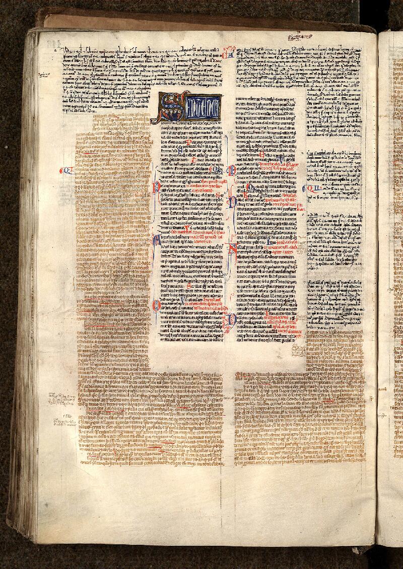Douai, Bibl. mun., ms. 0592, f. 118v - vue 1