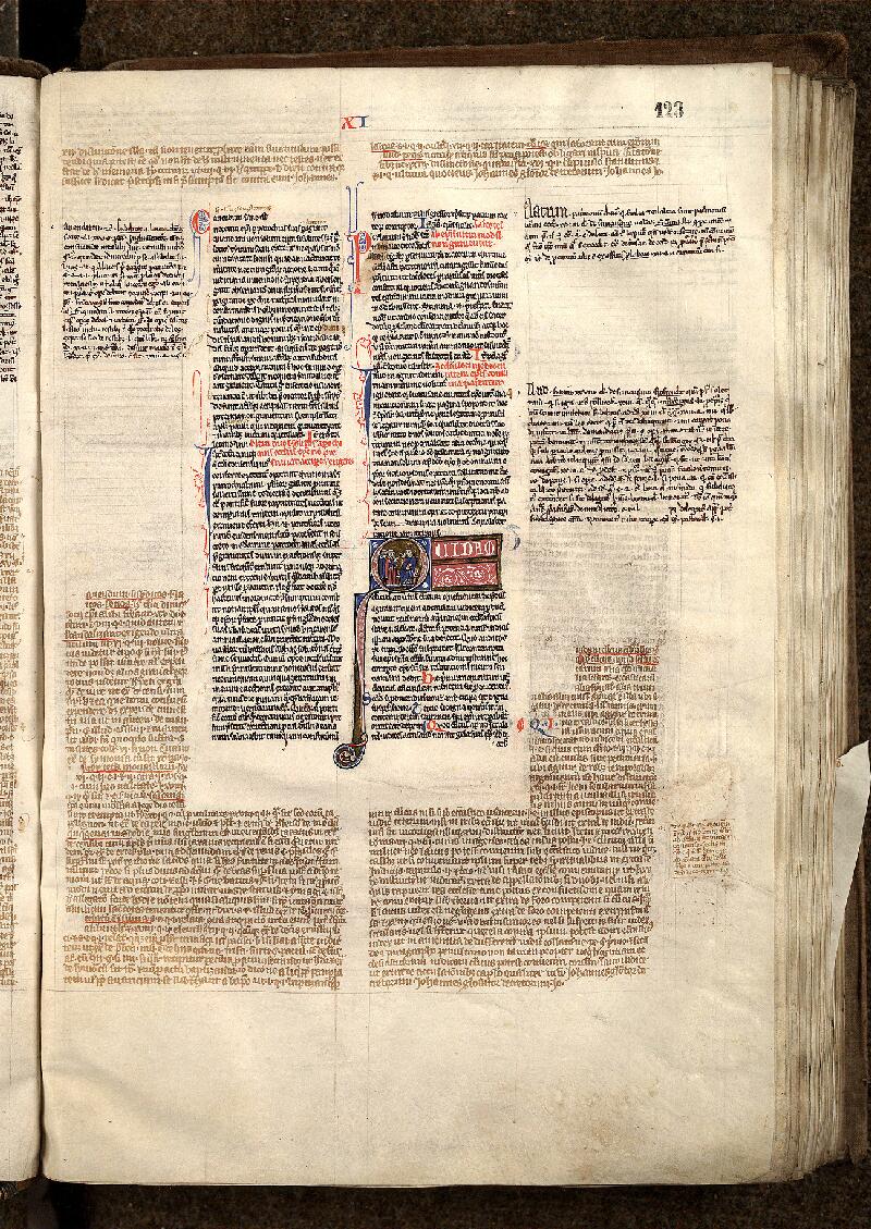 Douai, Bibl. mun., ms. 0592, f. 123 - vue 1