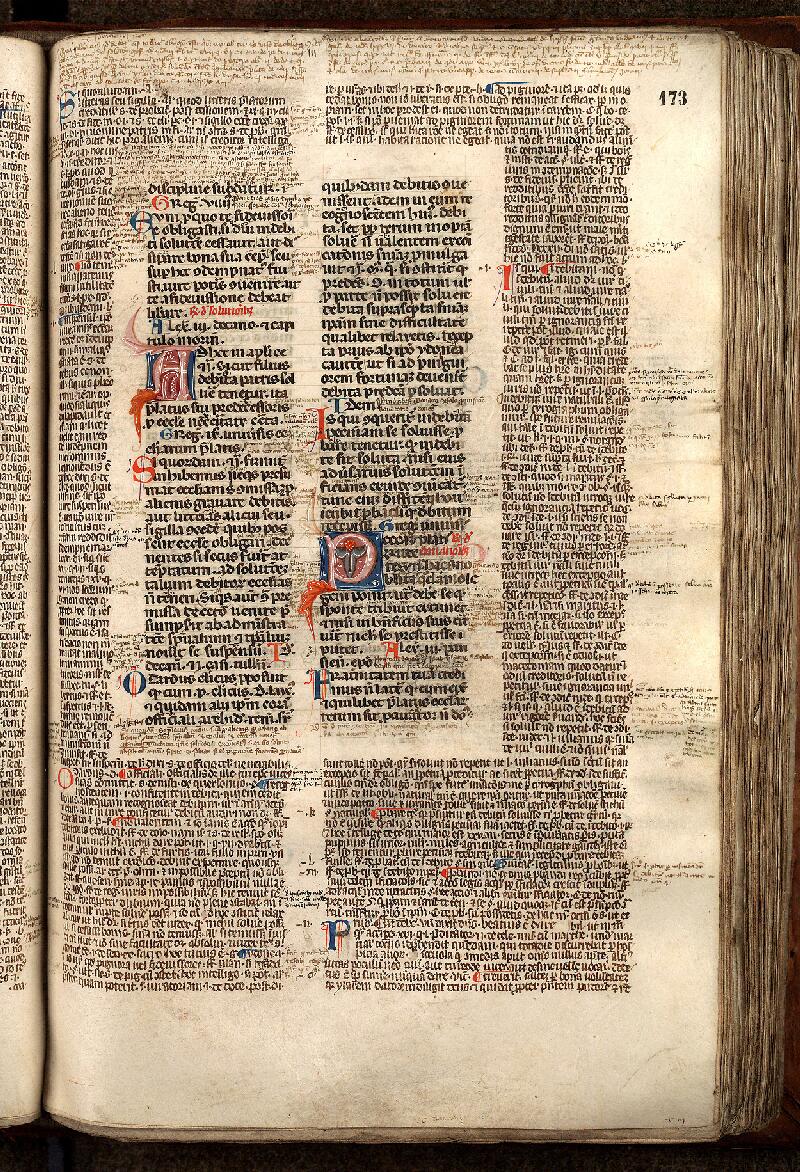 Douai, Bibl. mun., ms. 0600, f. 173