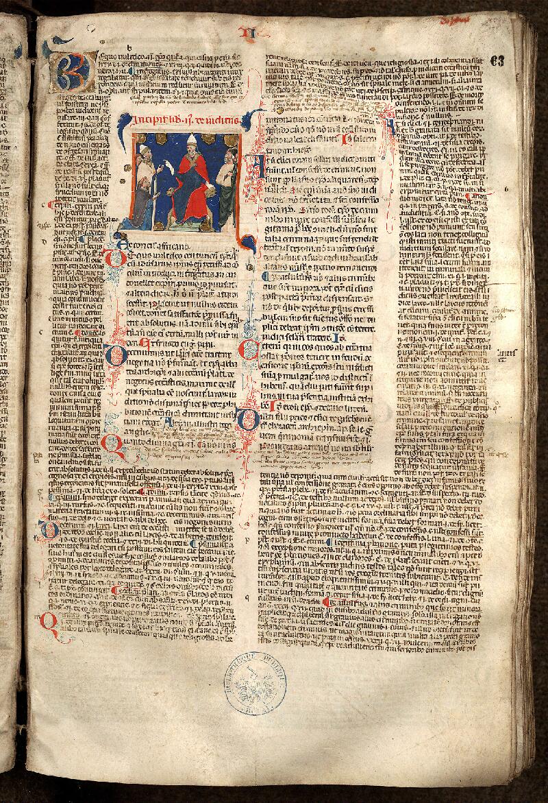 Douai, Bibl. mun., ms. 0601, f. 063 - vue 1