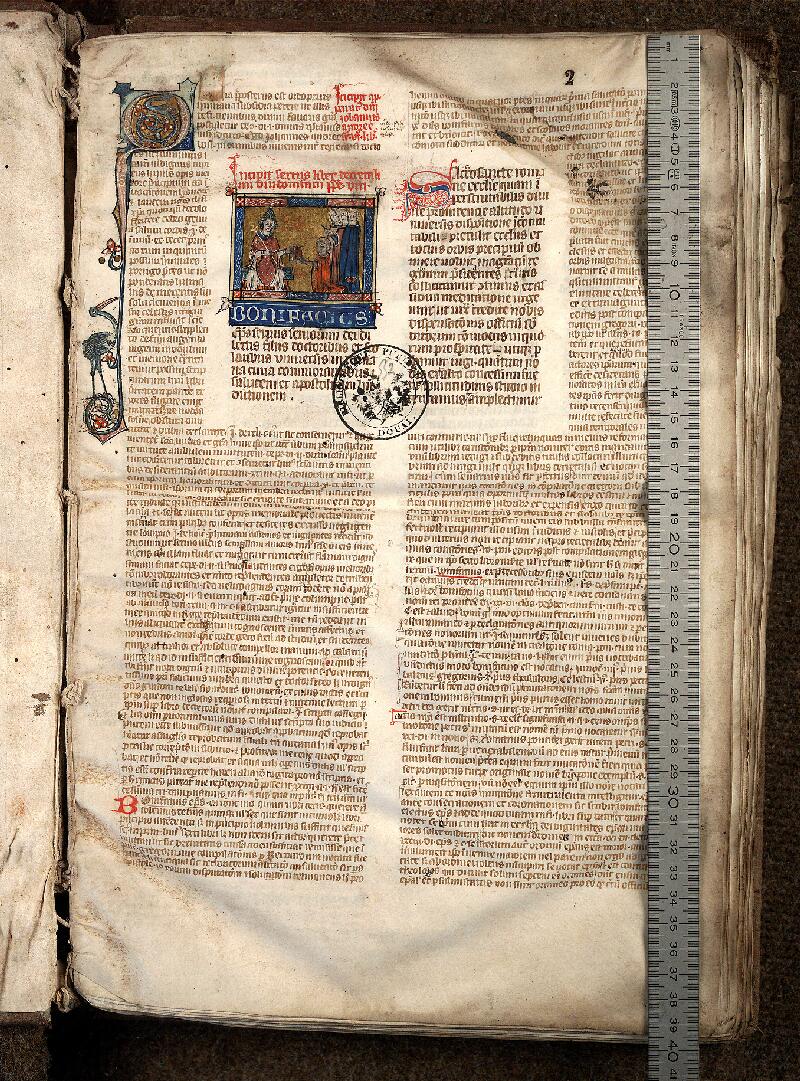 Douai, Bibl. mun., ms. 0616, f. 002 - vue 1