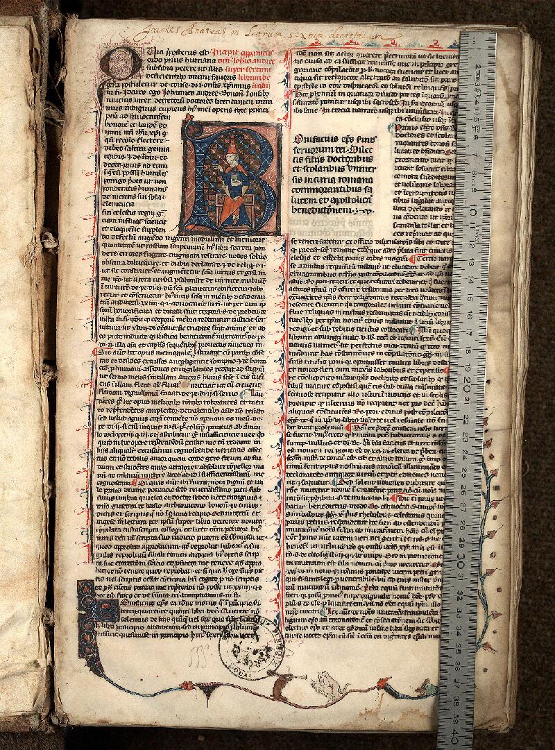 Douai, Bibl. mun., ms. 0617, f. 003 - vue 1