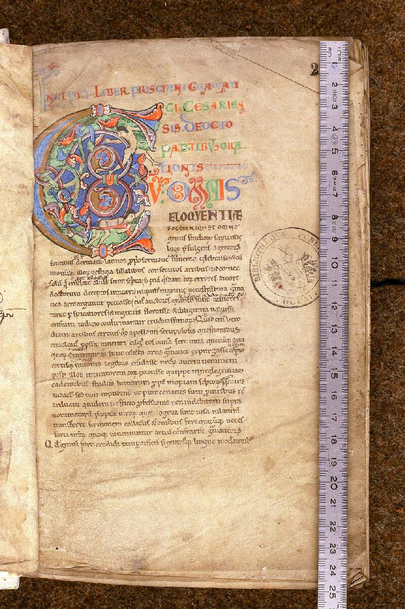 Douai, Bibl. mun., ms. 0750, f. 002 - vue 1