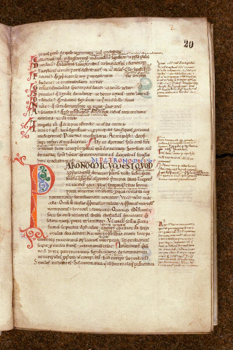 Douai, Bibl. mun., ms. 0750, f. 020