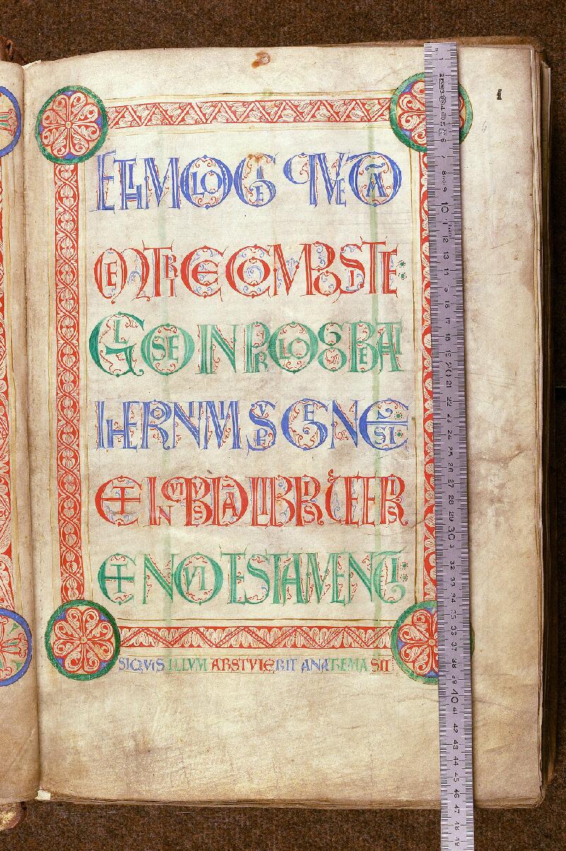 Douai, Bibl. mun., ms. 0751, f. 001 - vue 1