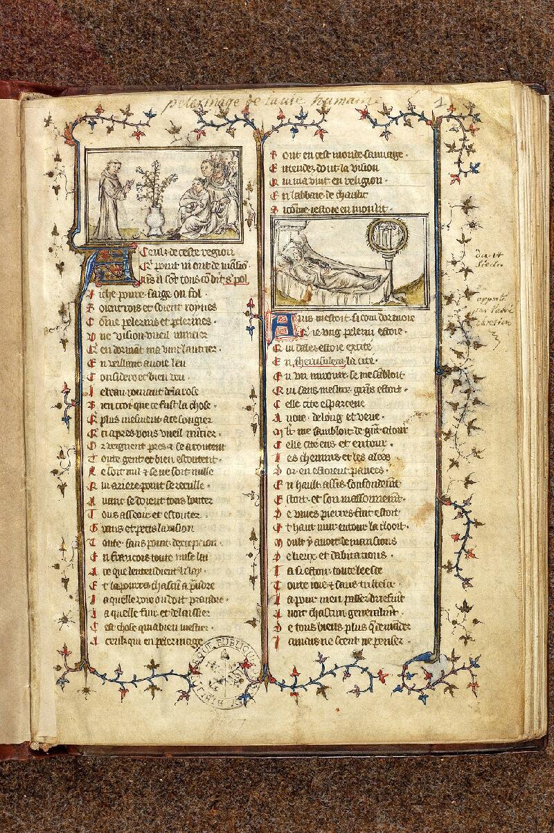 Douai, Bibl. mun., ms. 0768, f. 001 - vue 2